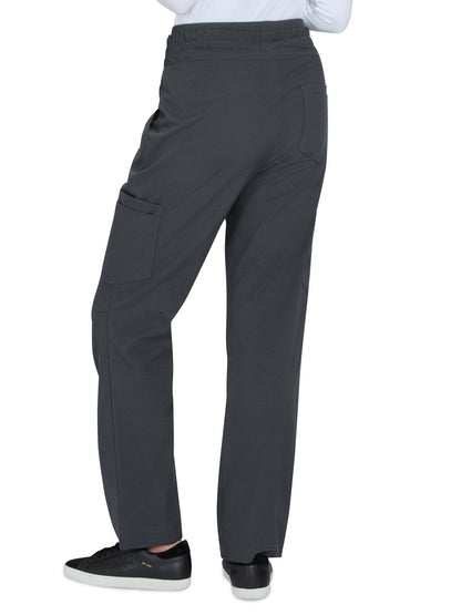 Women's Wide-Leg 6-Pocket Freda Scrub Pant - 785 - Charcoal