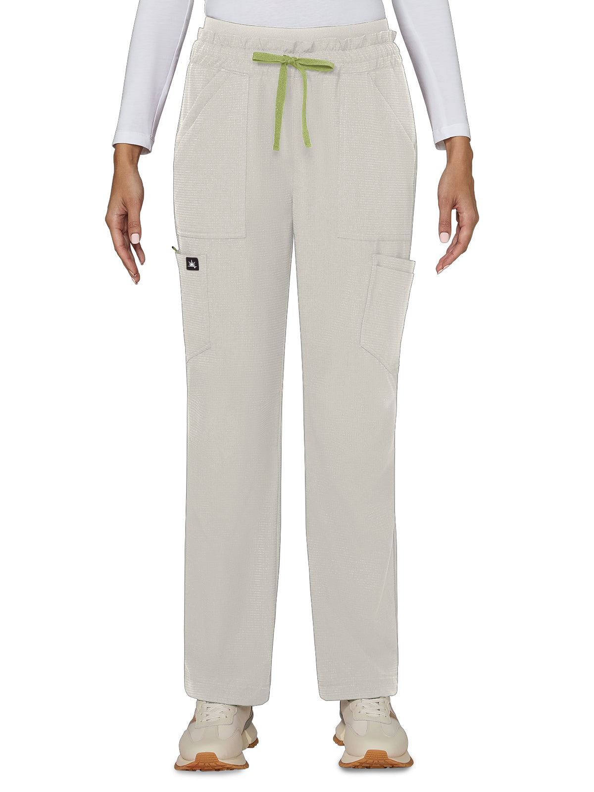 Women's Six-Pocket Wide-Leg  Freda Pant - 785 - Bone
