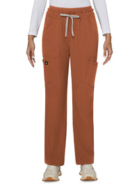 Women's Six-Pocket Wide-Leg  Freda Pant - 785 - Dark Copper