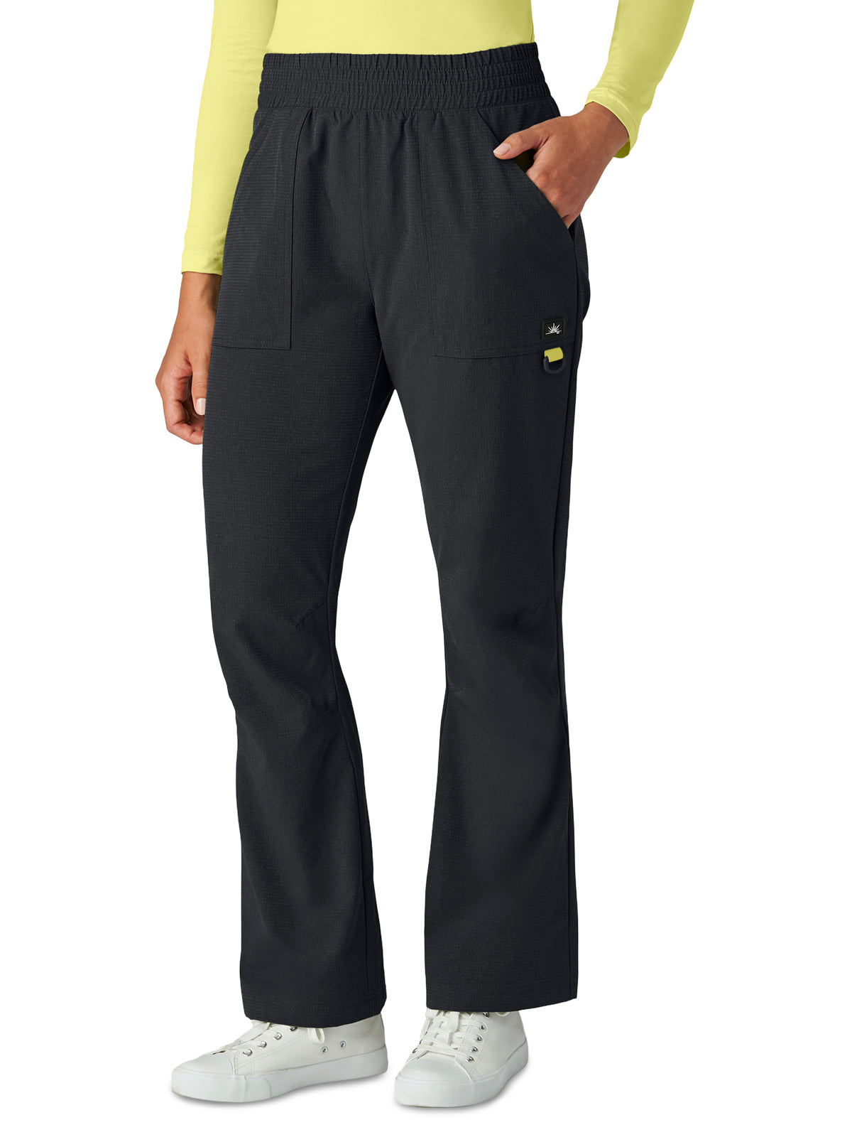 Women's Six-Pocket Bootcut Rory Scrub Pant - 788 - Charcoal