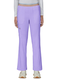 Women's Five-Pocket Flared Scrub Pant - 790 - French Lavender