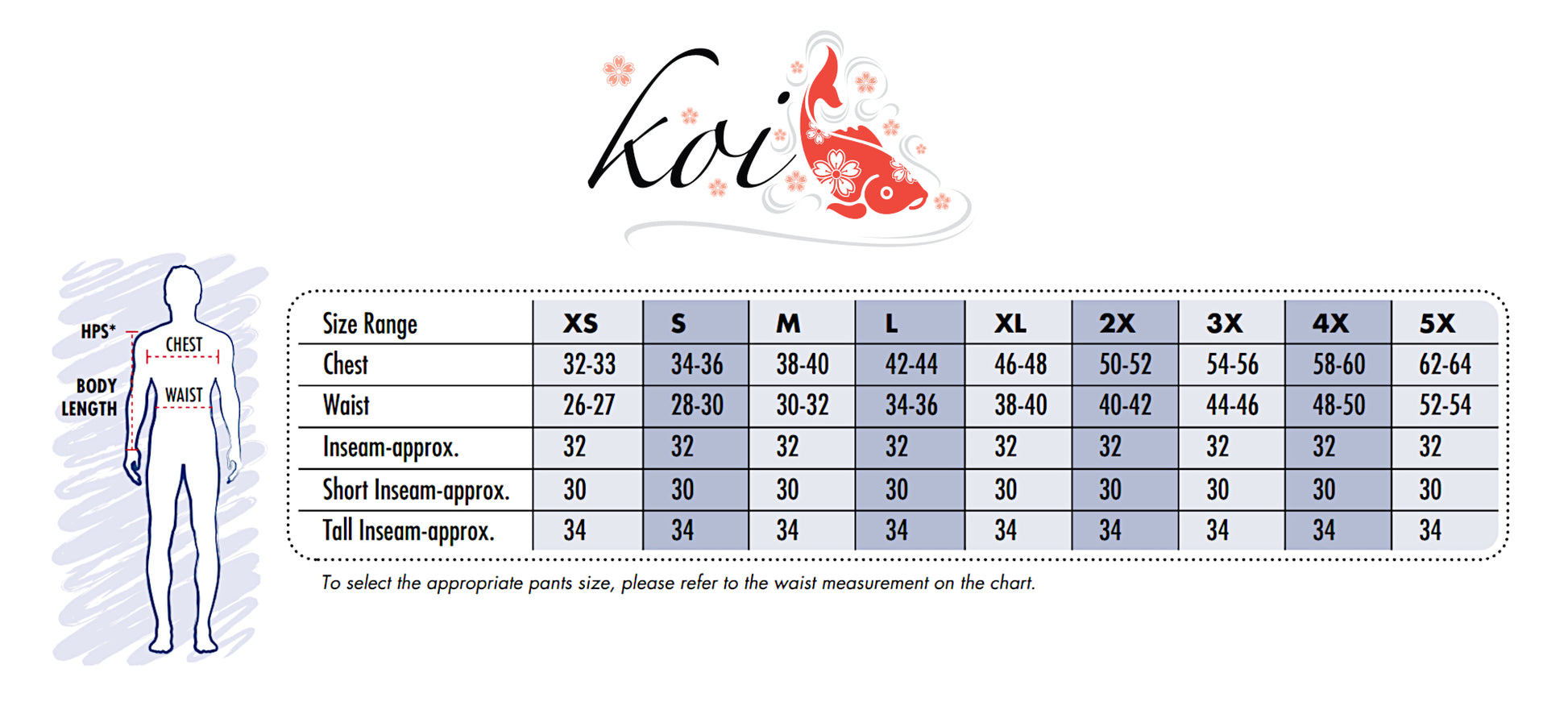 SIZECHART