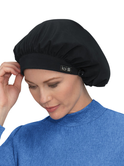 Bouffant Scrub Cap - A174 - Black