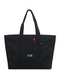 Durable Coated Canvas Gather Me Up Tote Bag - A185 - Black