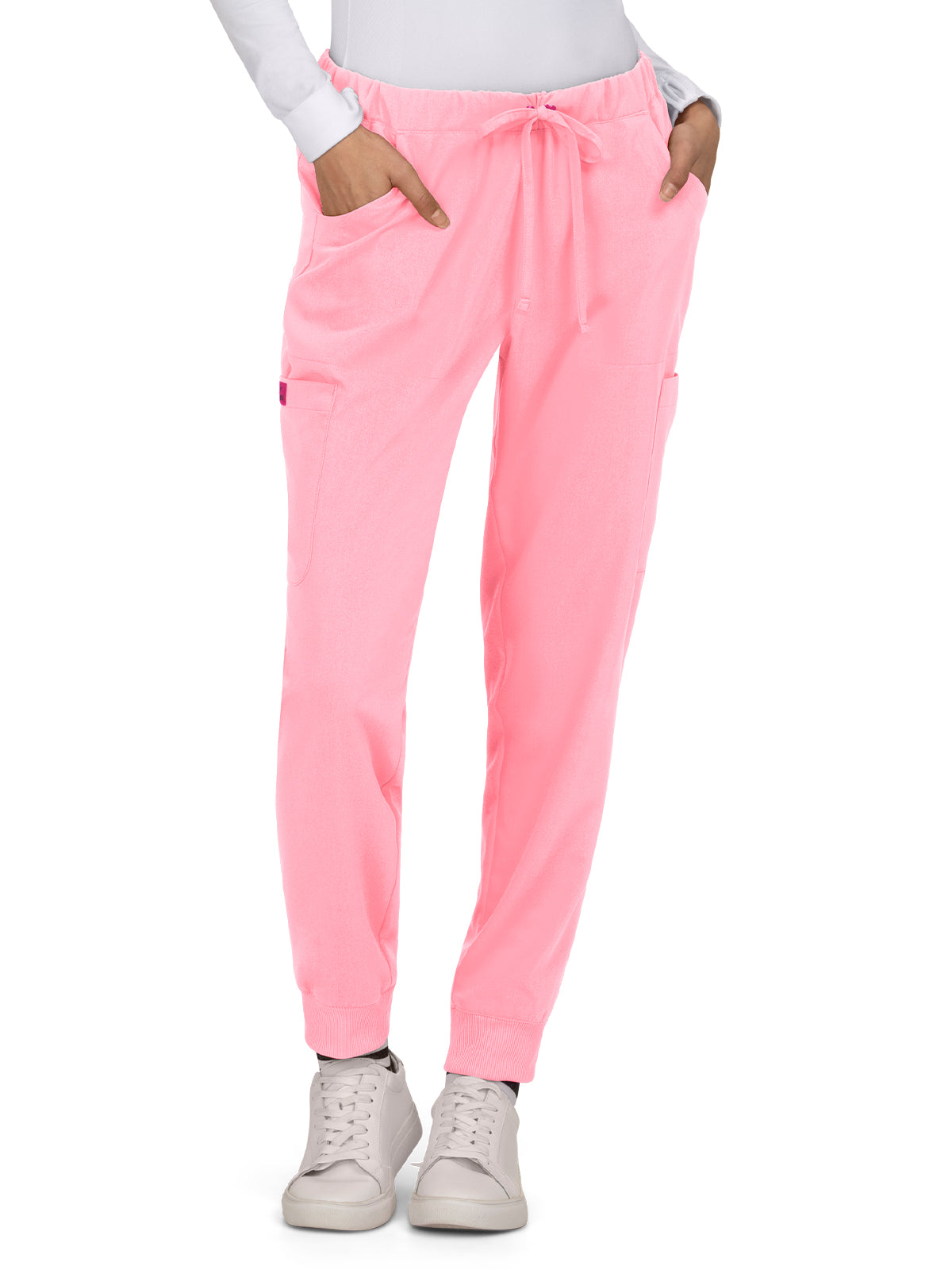 Women's Six-Pocket Jogger Aster Pant - B703 - Sweet Pink