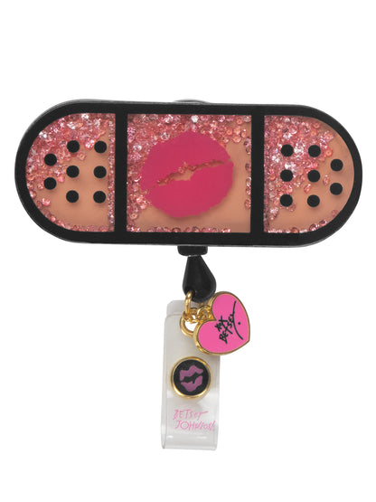 Retractable Cord With Snap Badge Holder Badge Reel - BA156 - Betsey Band Aid
