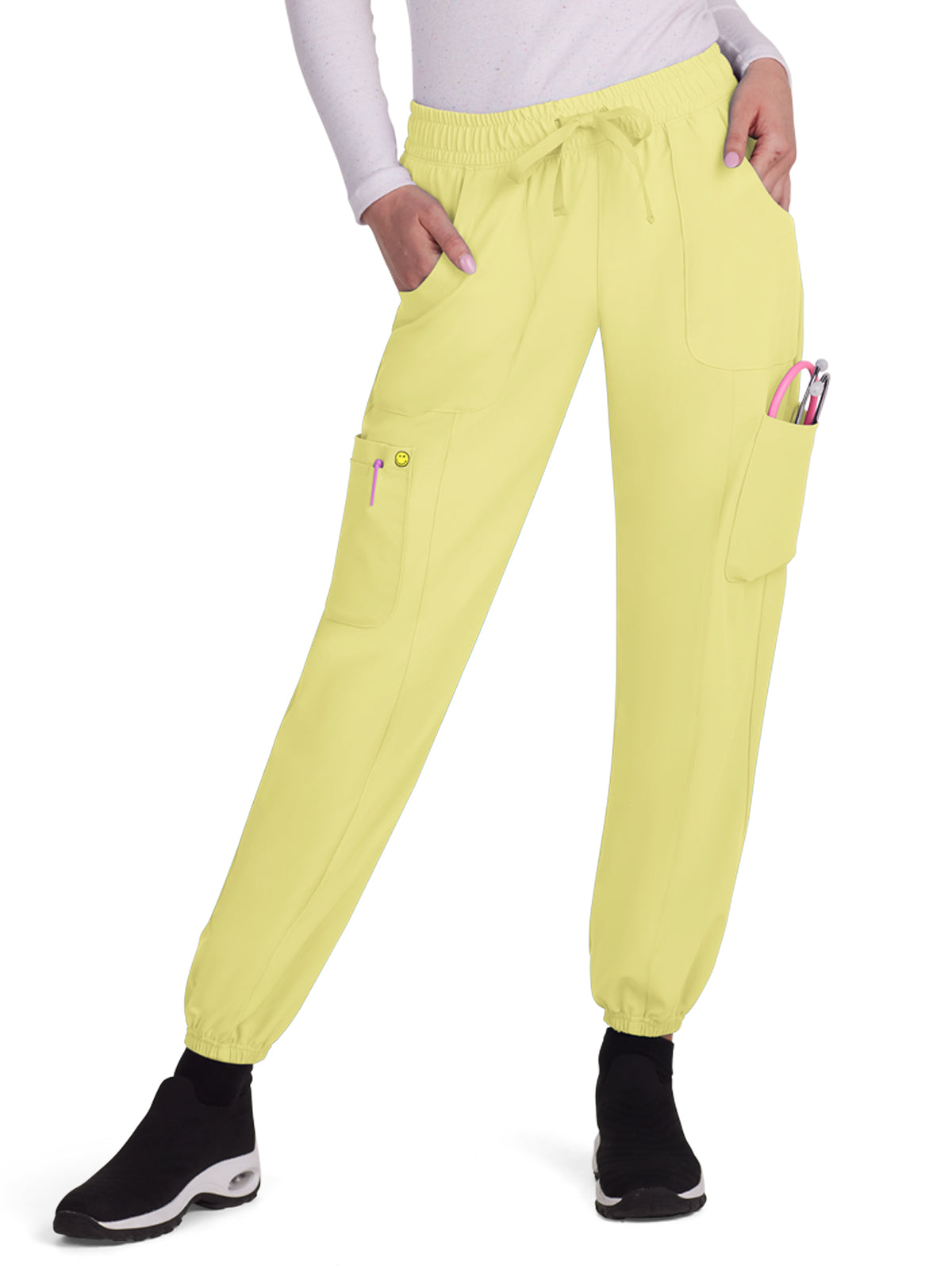 Women's 7-Pocket Jolly Jogger Scrub Pant - S700 - Loving Yellow