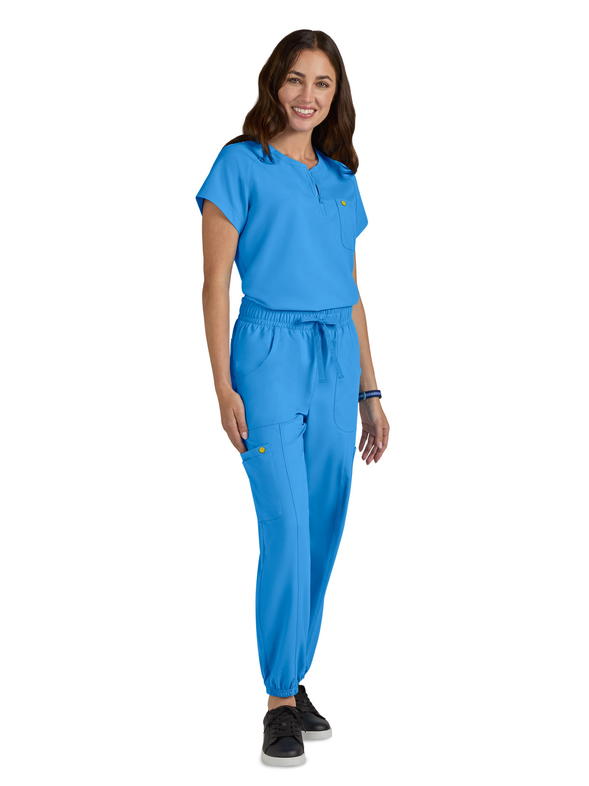 Women's 7-Pocket Jolly Jogger Scrub Pant - S700 - Power Blue