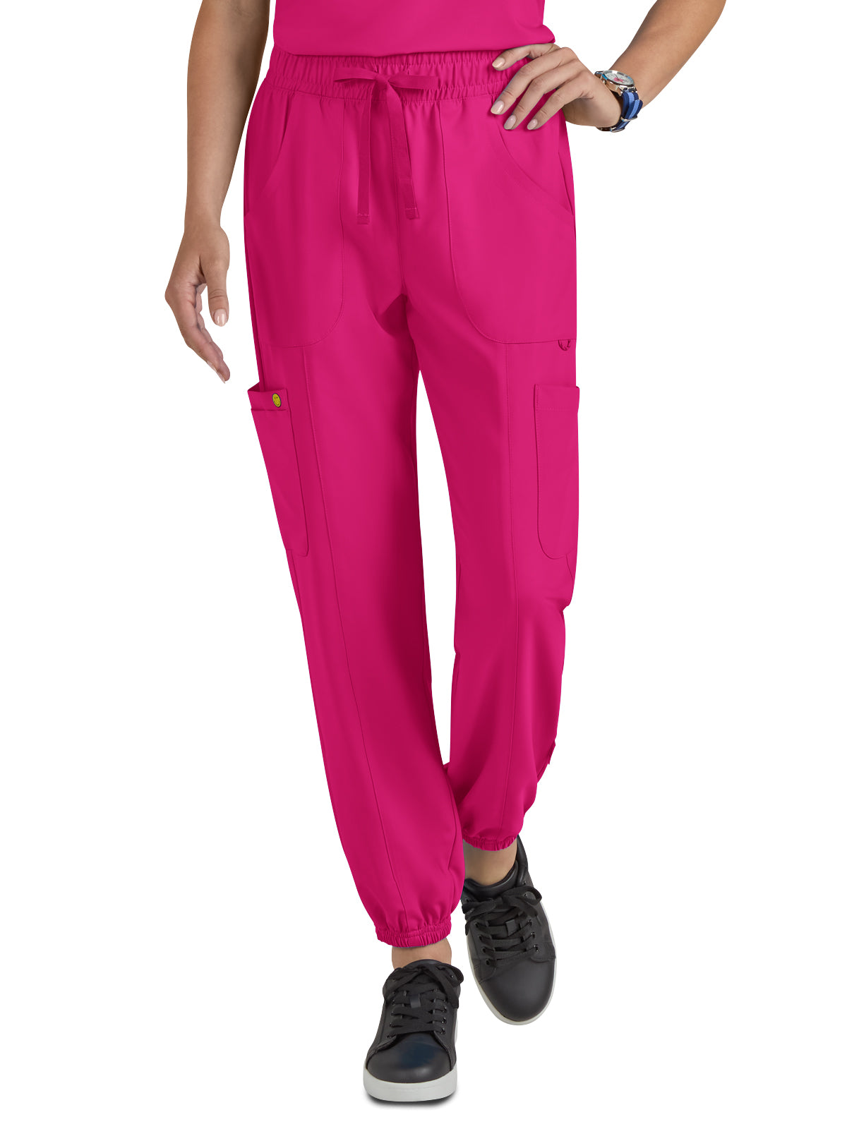 Women's 7-Pocket Jolly Jogger Scrub Pant - S700 - Elevated Pink