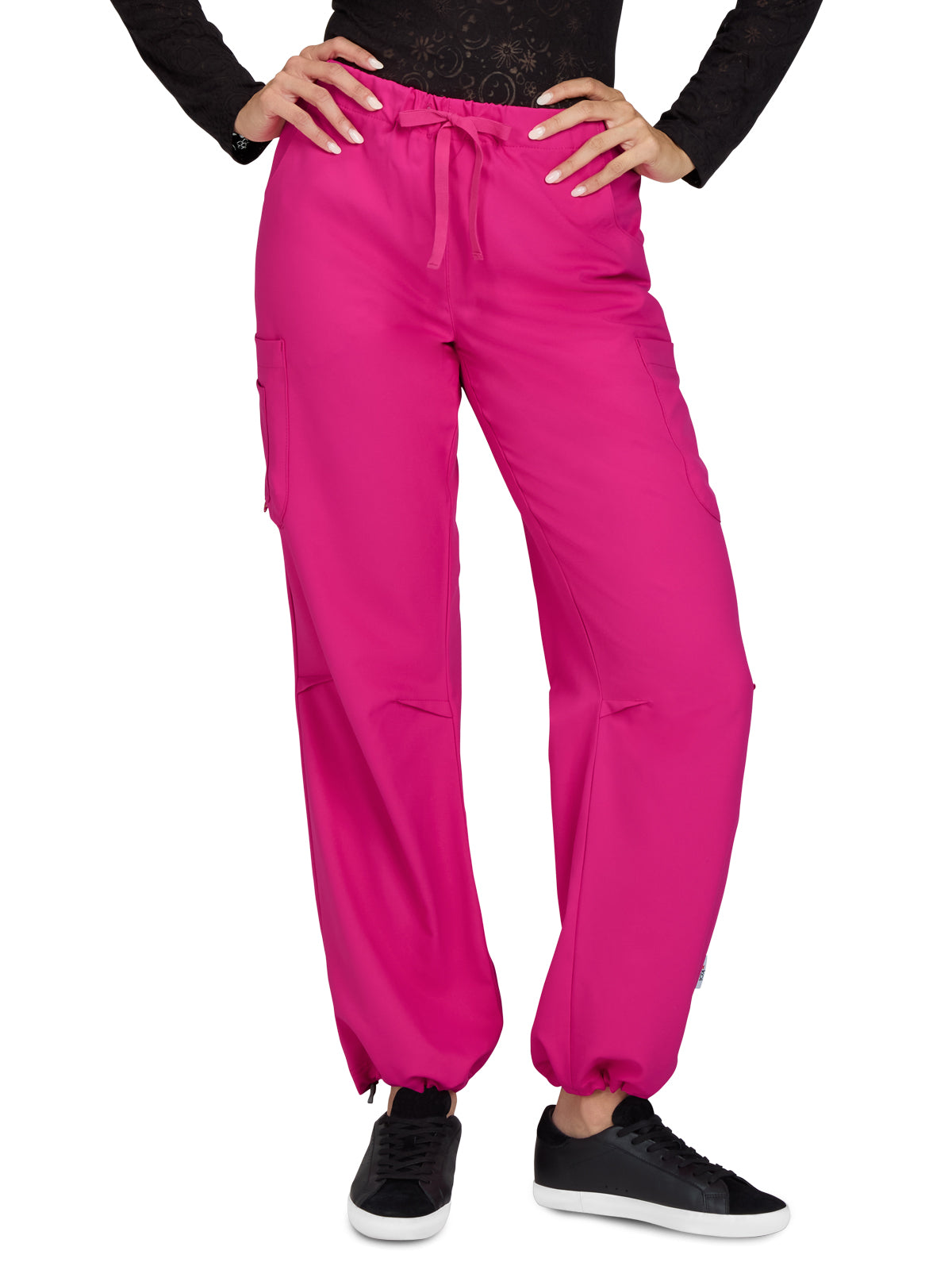 Women's 7-Pocket Jubilant Scrub Pant - S701 - Elevated Pink