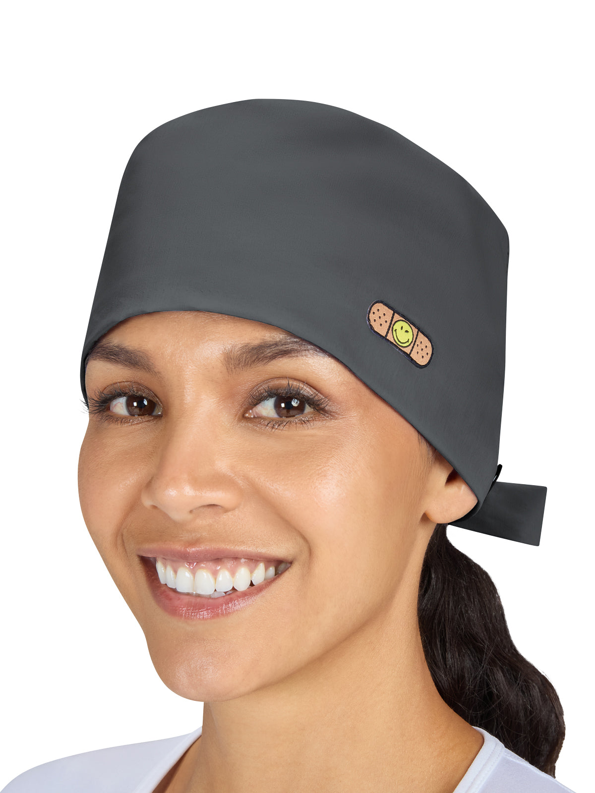 Women's Smiling All Around Skull Cap - SA174 - Pewter