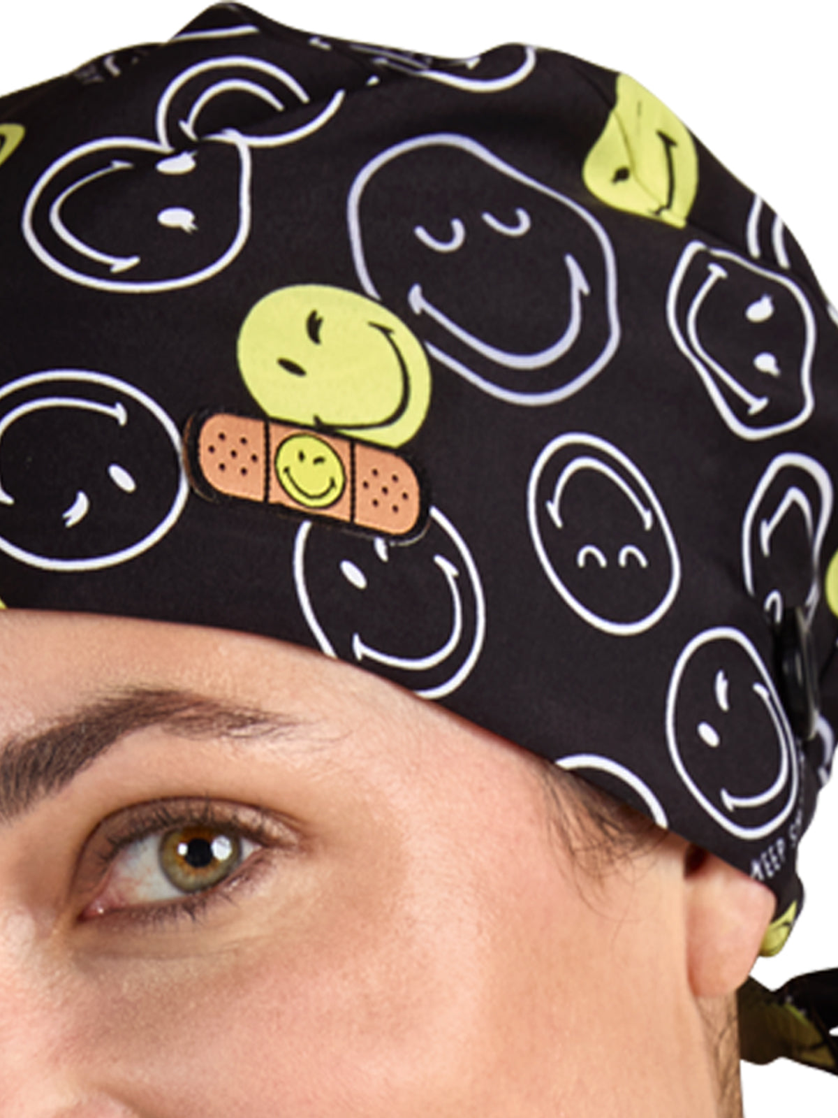 Unisex Printed Breathable Stretch Scrub Cap - SA174PR - Doing Great