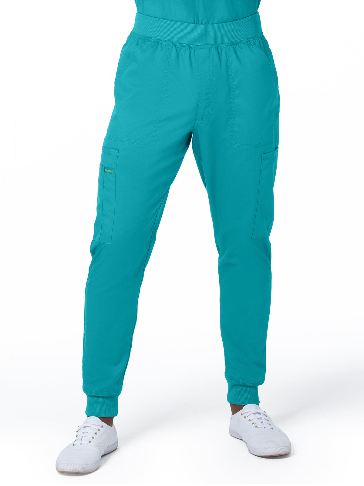 Men's 7-Pocket Zipper Fly Jogger Scrub Pant - 2100PRV - Teal