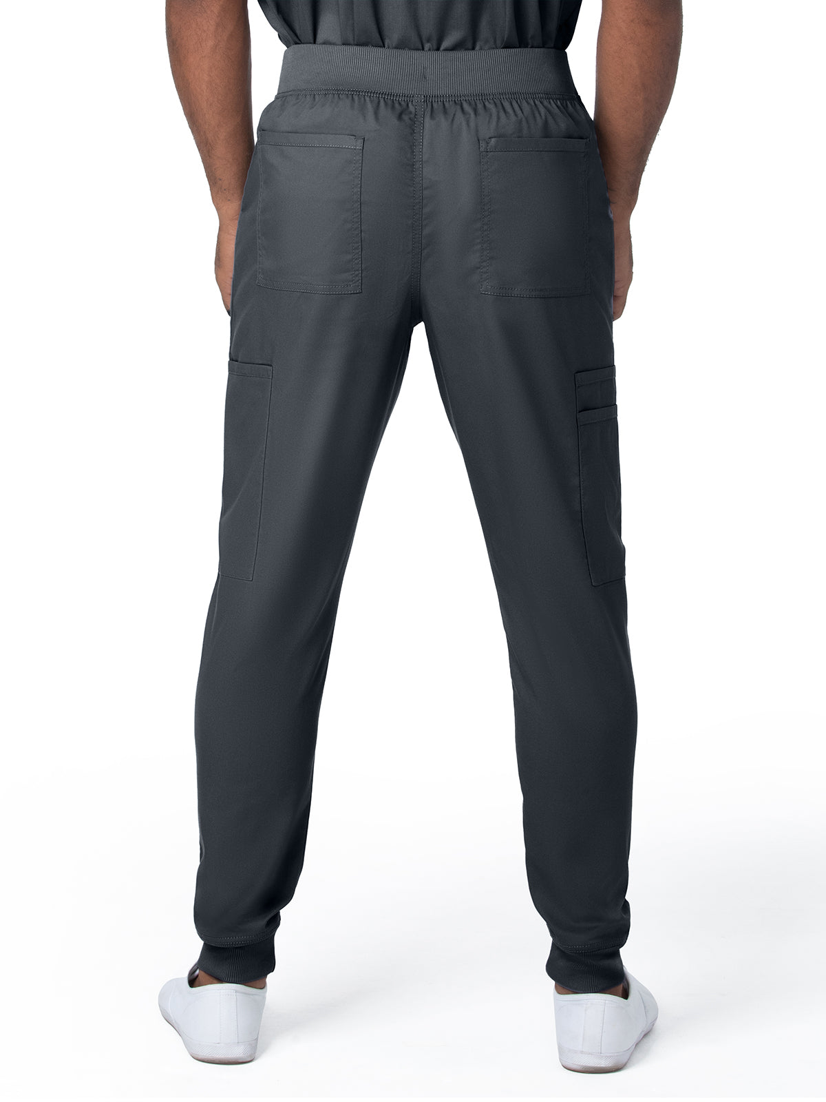 Men's 7-Pocket Zipper Fly Jogger Scrub Pant - 2100PRV - Graphite