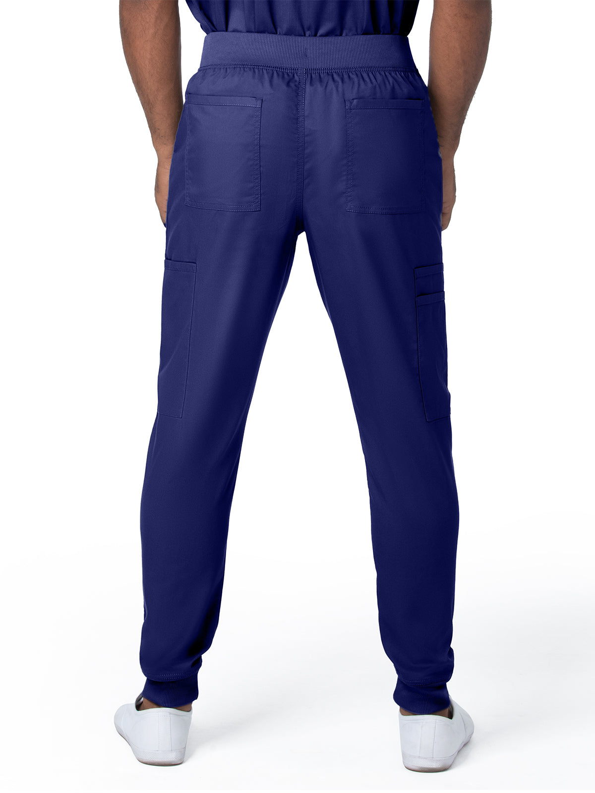 Men's 7-Pocket Zipper Fly Jogger Scrub Pant - 2100PRV - True Navy