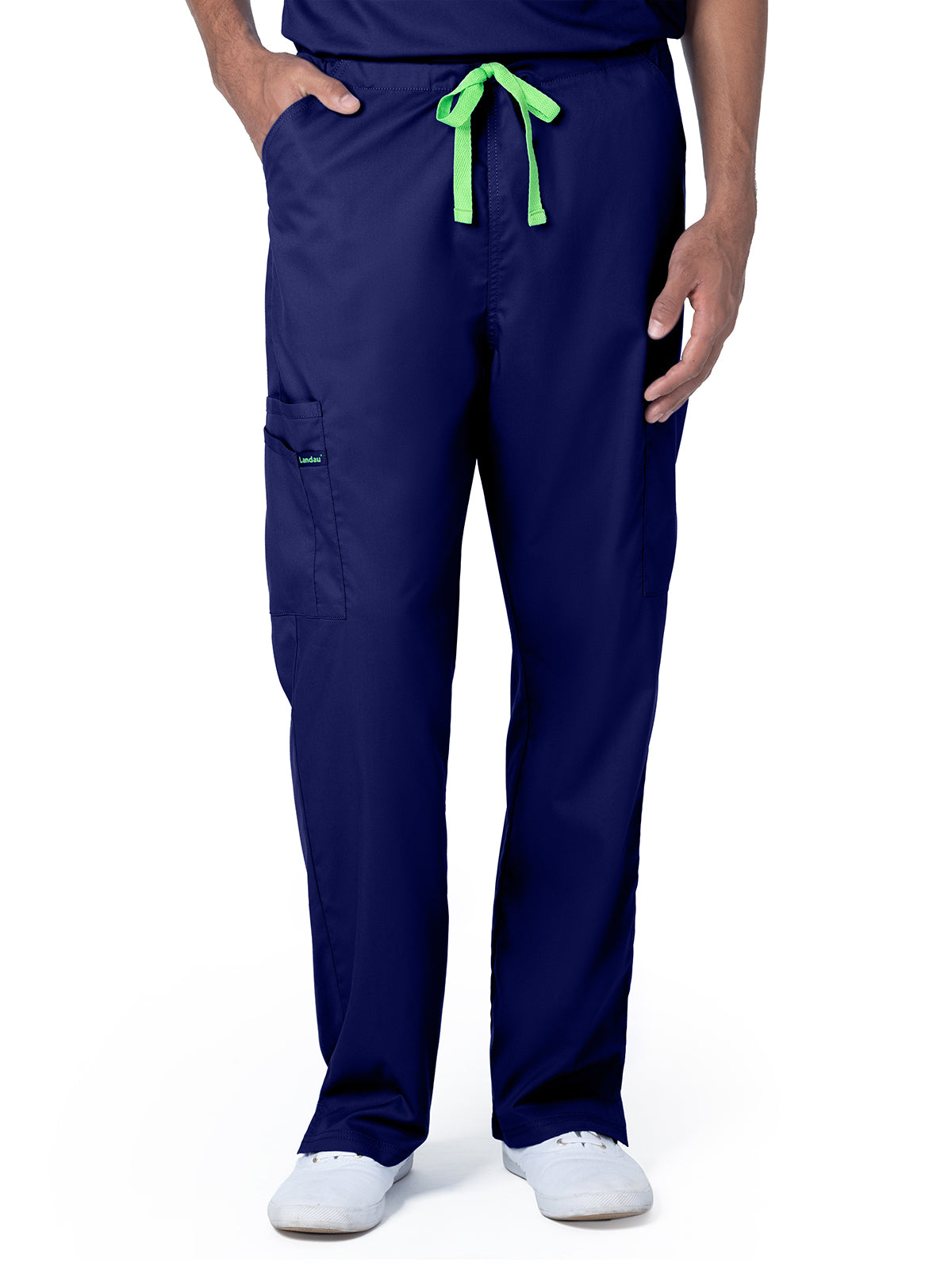 Unisex Six-Pocket Straight Leg Cargo Pant - 2104 - True Navy