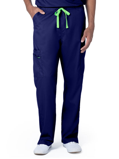 Unisex Six-Pocket Straight Leg Cargo Pant - 2104 - True Navy