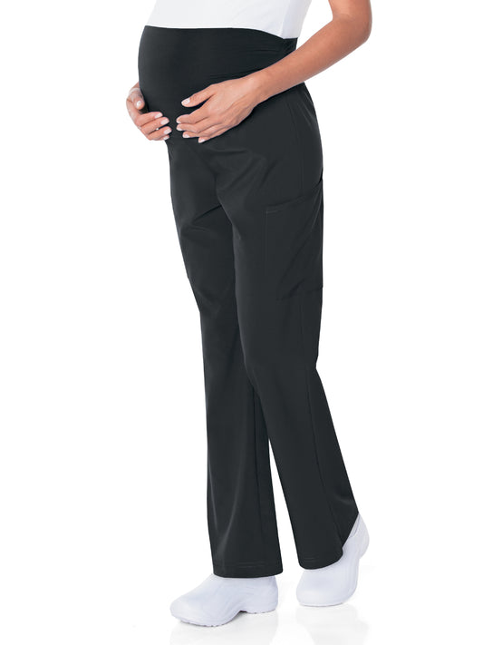 Women's Flare Leg Maternity Pant - 2399 - Black