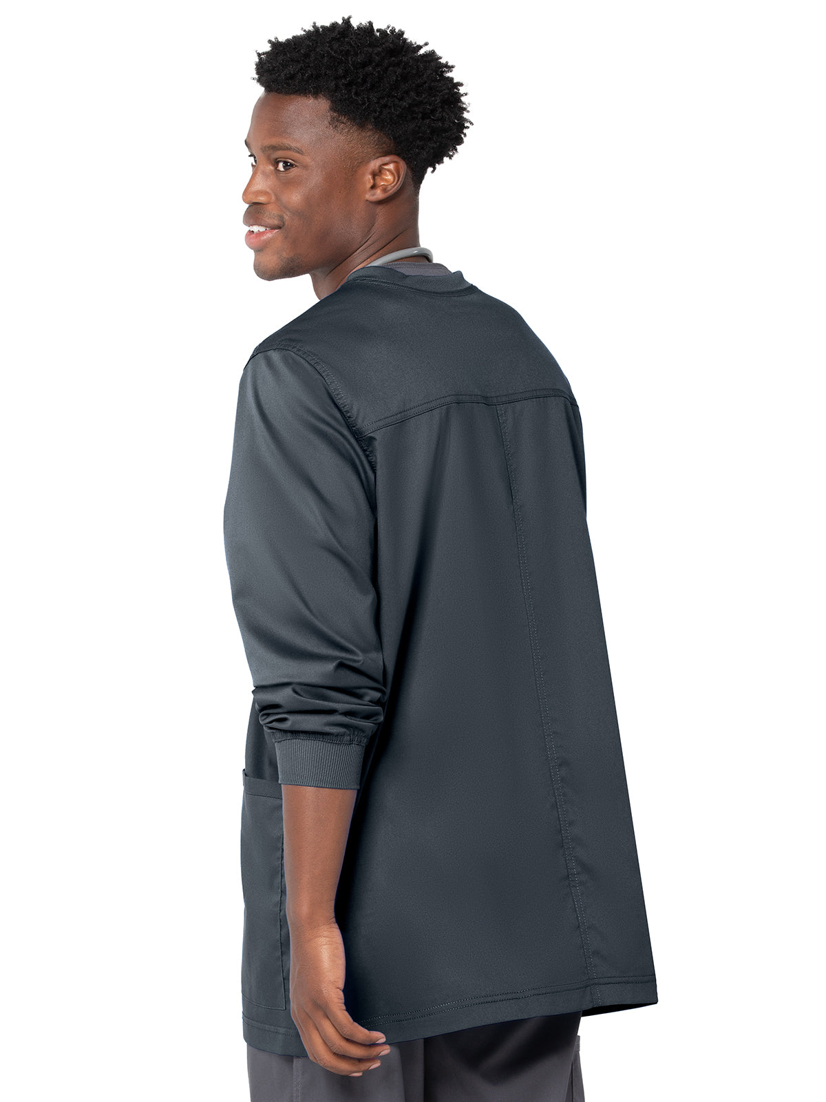 Men's Warm-Up Scrub Jacket - 3170 - Graphite