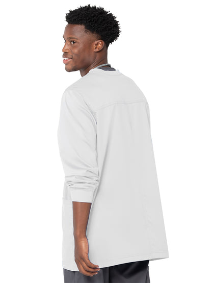 Men's Warm-Up Scrub Jacket - 3170 - White