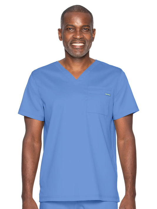 Unisex Two-Pocket Tuckable V-Neck Top - 4259 - Ceil
