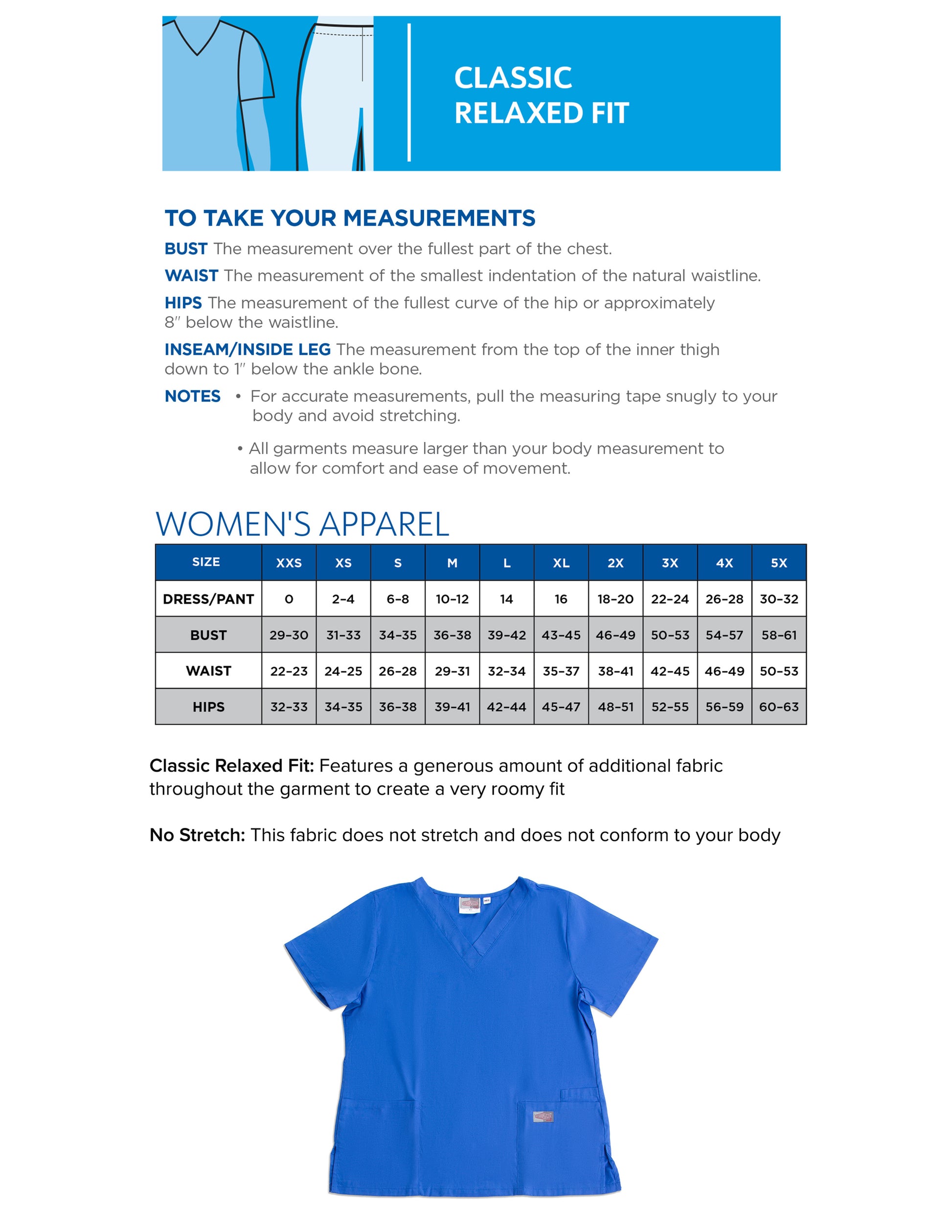 SIZECHART