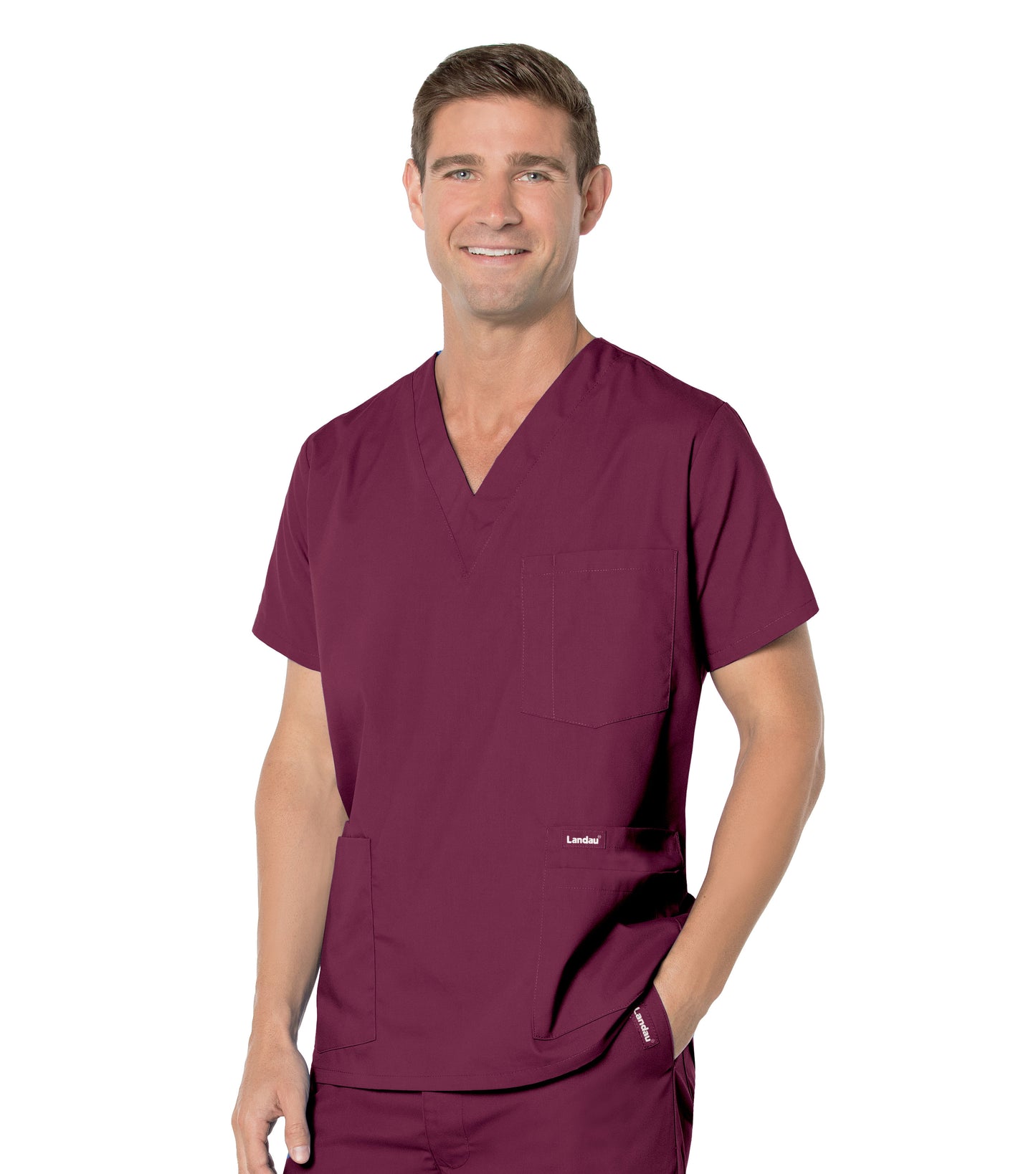 Men's 5-Pocket Top - 7489 - Wine