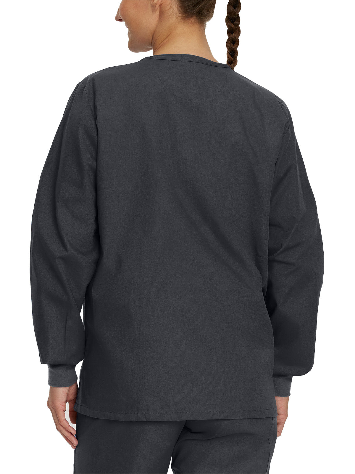 Unisex 2-Pocket Scrub Jacket - 75231 - Graphite