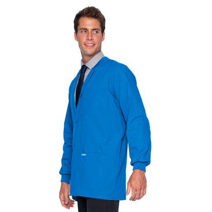 Men's 5-Pocket Scrub Jacket - 7551 - Royal Blue