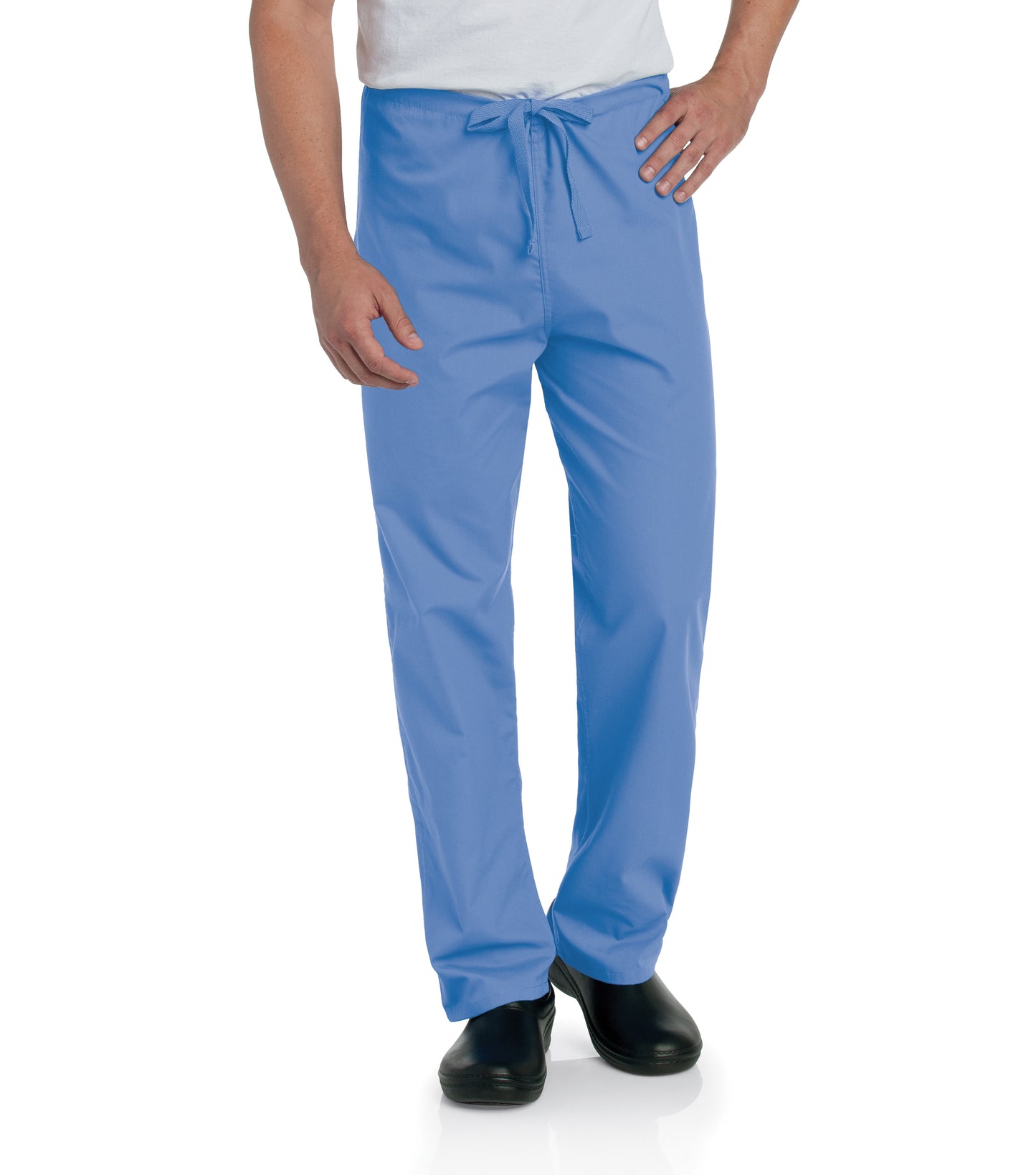 Unisex Reversible High-Rise Waist Scrub Pant - 7602 - Ceil Blue