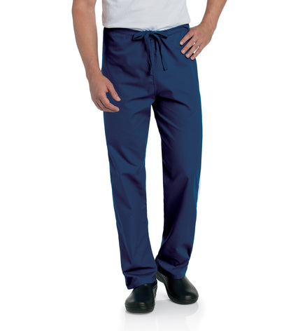 Unisex Reversible High-Rise Waist Scrub Pant - 7602 - Navy