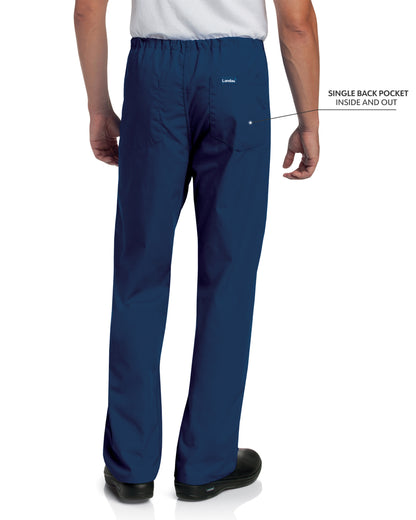 Unisex Reversible High-Rise Waist Scrub Pant - 7602 - Navy