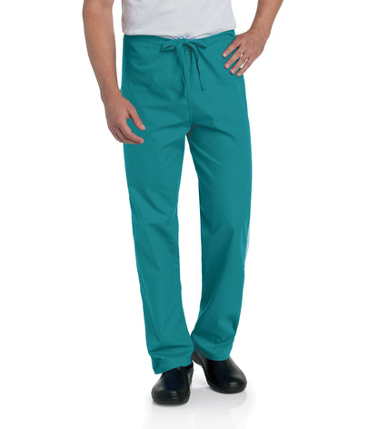 Unisex Reversible High-Rise Waist Scrub Pant - 7602 - Teal