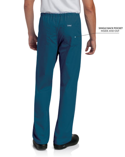 Unisex Reversible High-Rise Waist Scrub Pant - 7602 - Caribbean Blue