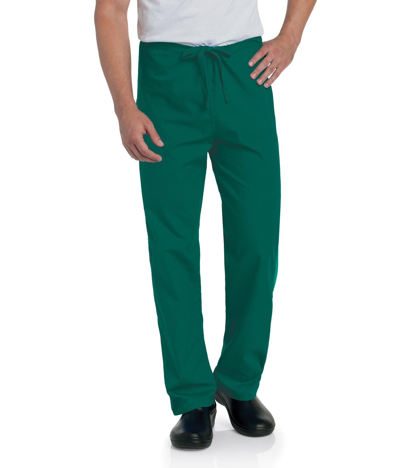 Unisex Reversible High-Rise Waist Scrub Pant - 7602 - Hunter Green