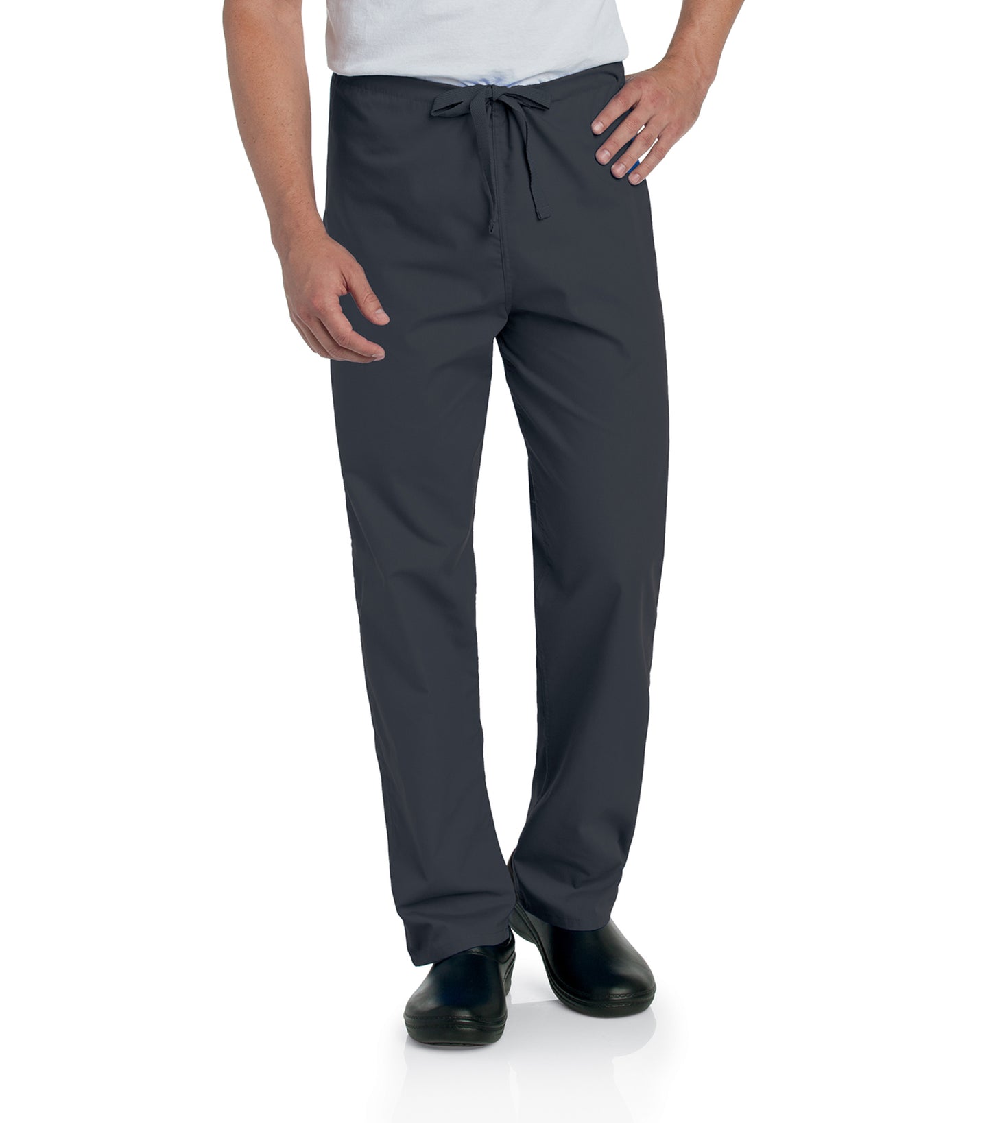 Unisex Reversible High-Rise Waist Scrub Pant - 7602 - Graphite