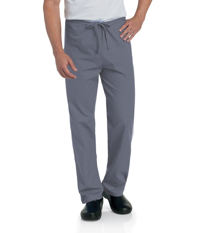 Unisex Reversible High-Rise Waist Scrub Pant - 7602 - Steel Grey