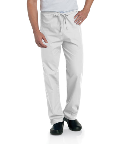 Unisex Reversible High-Rise Waist Scrub Pant - 7602 - White