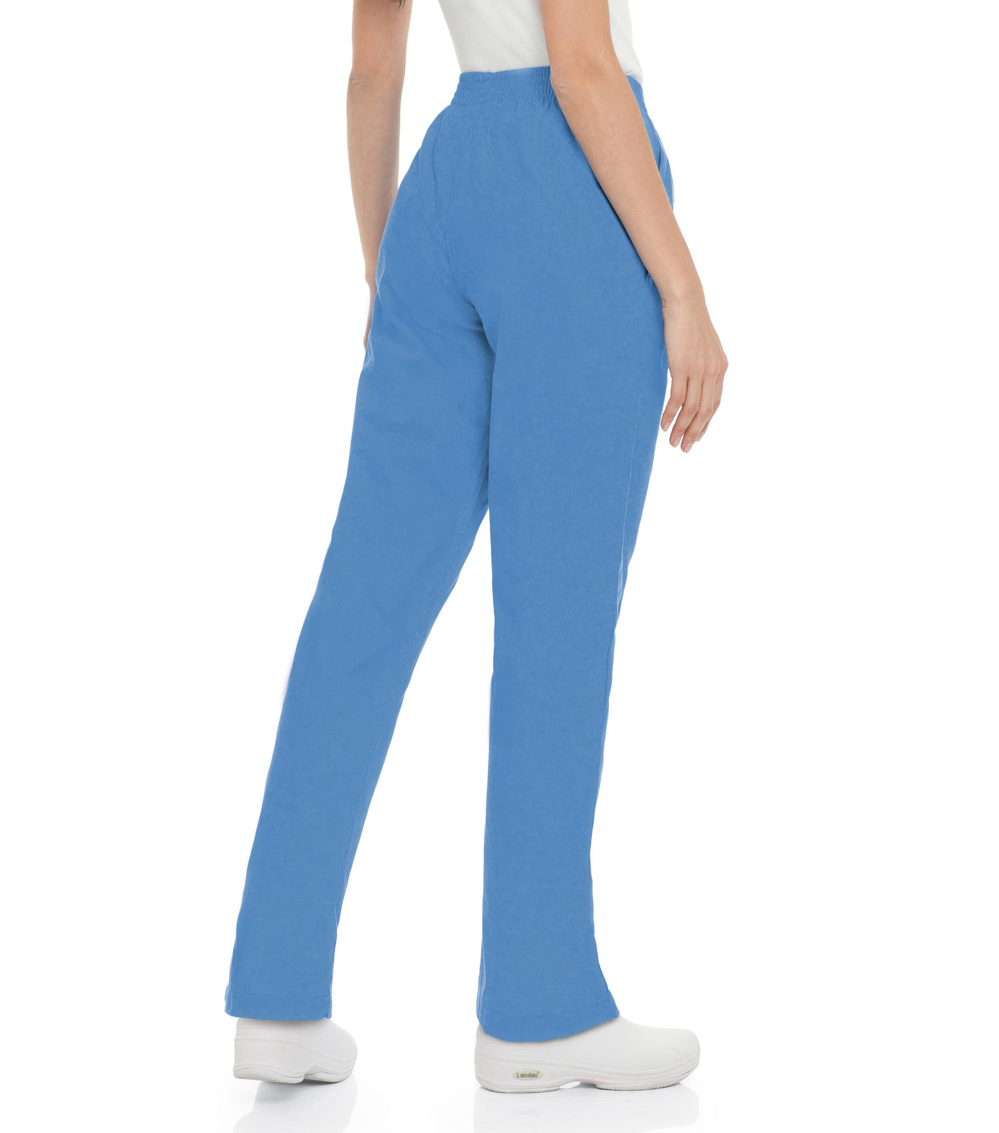 Women's 2-Pocket Tapered-Leg Scrub Pant - 8320 - Ceil Blue