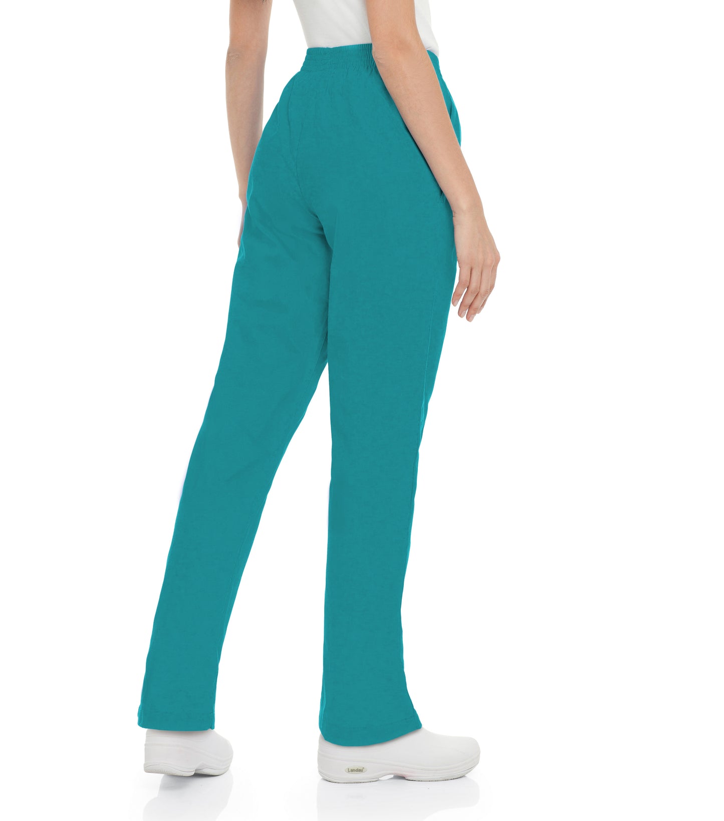 Women's 2-Pocket Tapered-Leg Scrub Pant - 8320 - Teal