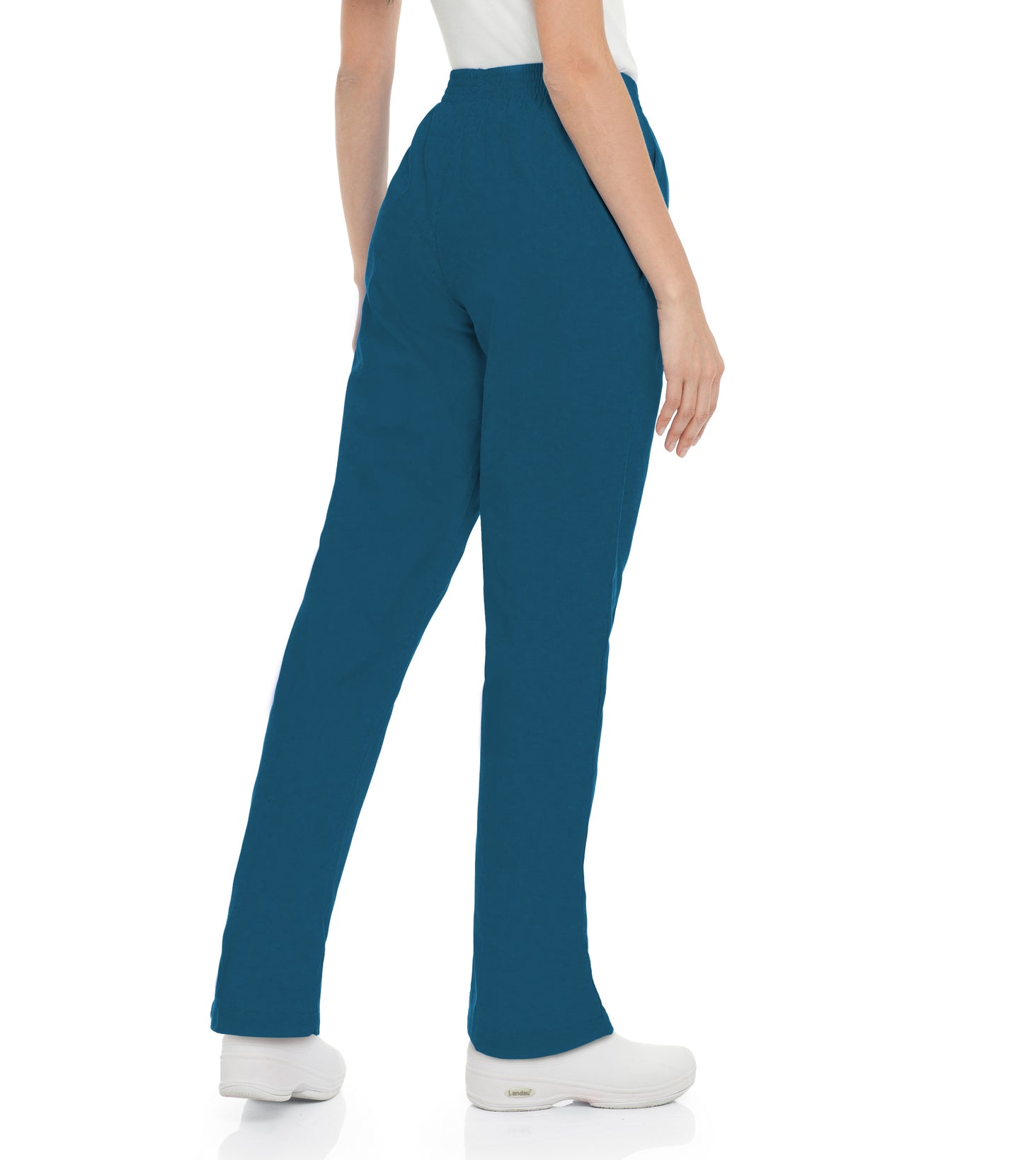 Women's 2-Pocket Tapered-Leg Scrub Pant - 8320 - Caribbean Blue