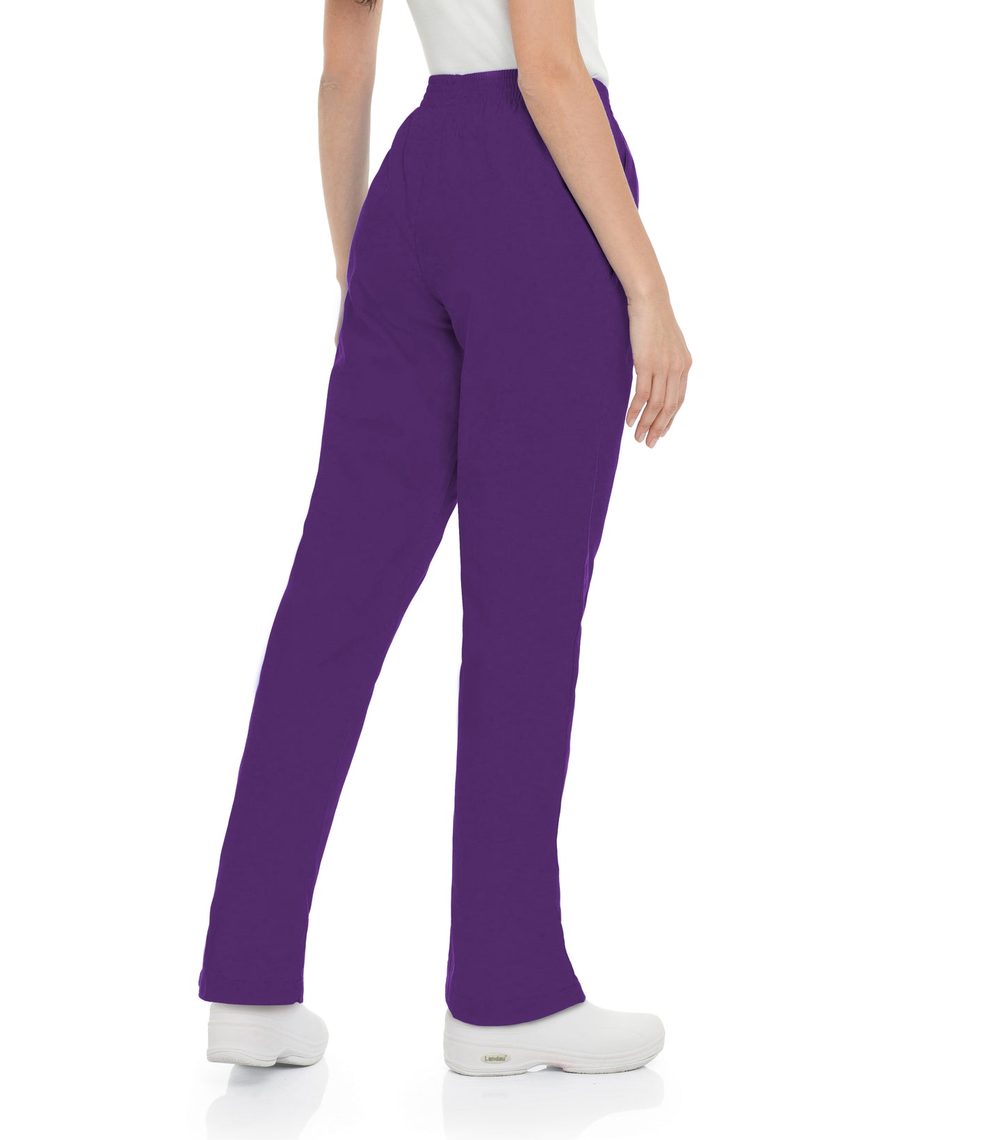 Women's 2-Pocket Tapered-Leg Scrub Pant - 8320 - Grape