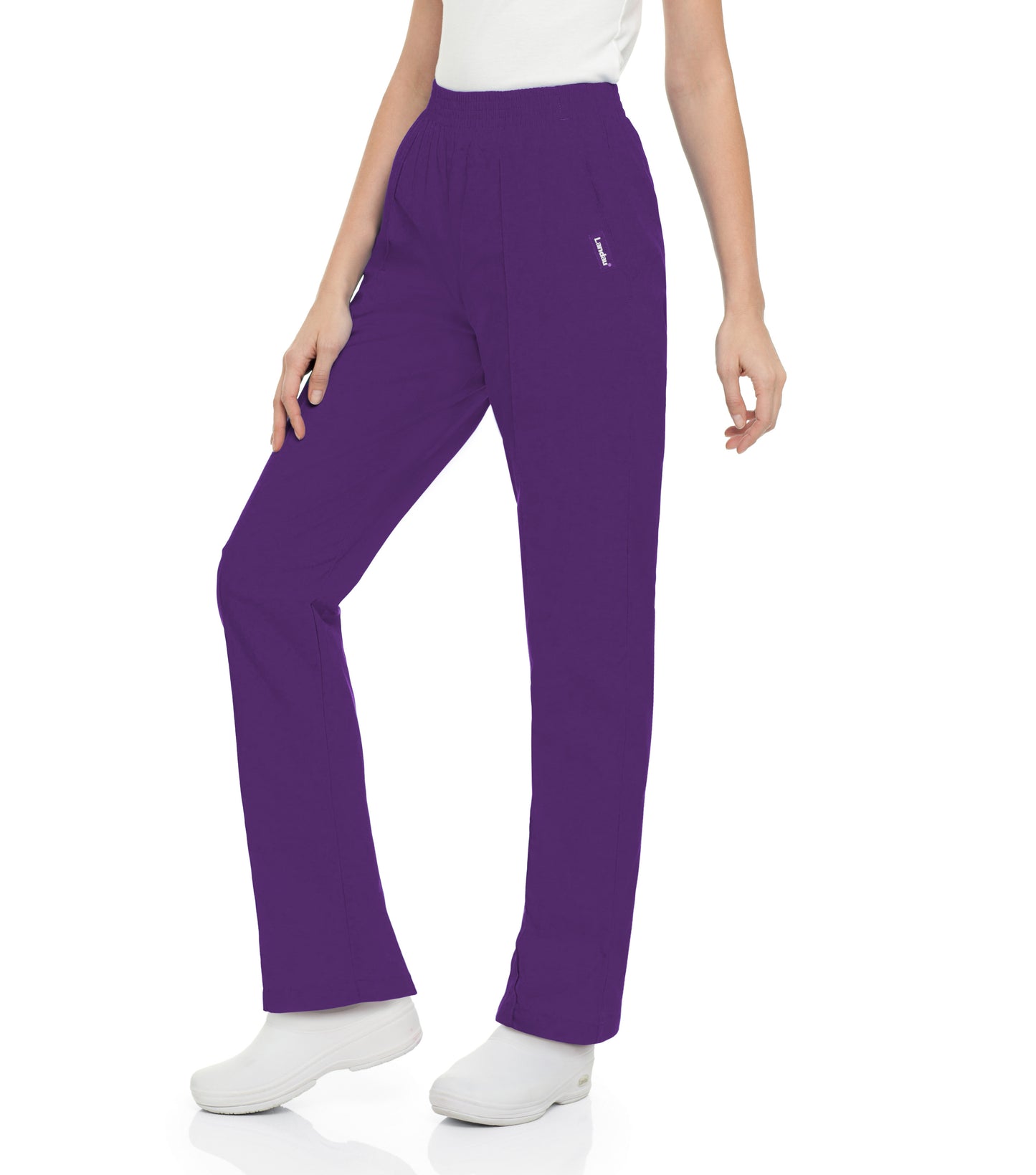 Women's 2-Pocket Tapered-Leg Scrub Pant - 8320 - Grape