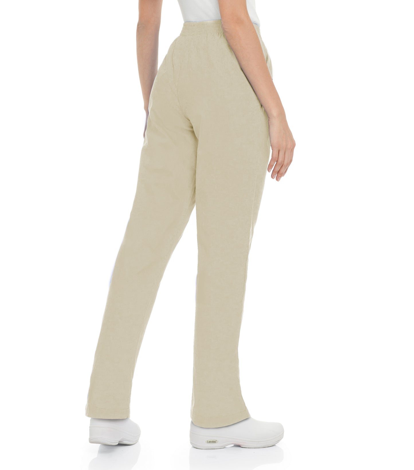 Women's 2-Pocket Tapered-Leg Scrub Pant - 8320 - Sandstone