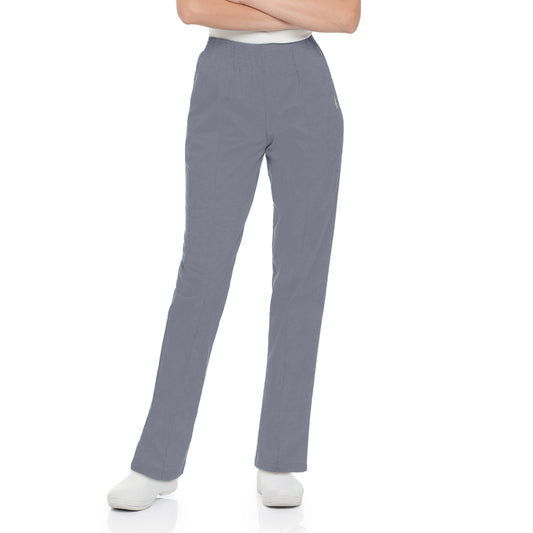 Women's 2-Pocket Tapered-Leg Scrub Pant - 8320 - Steel Grey