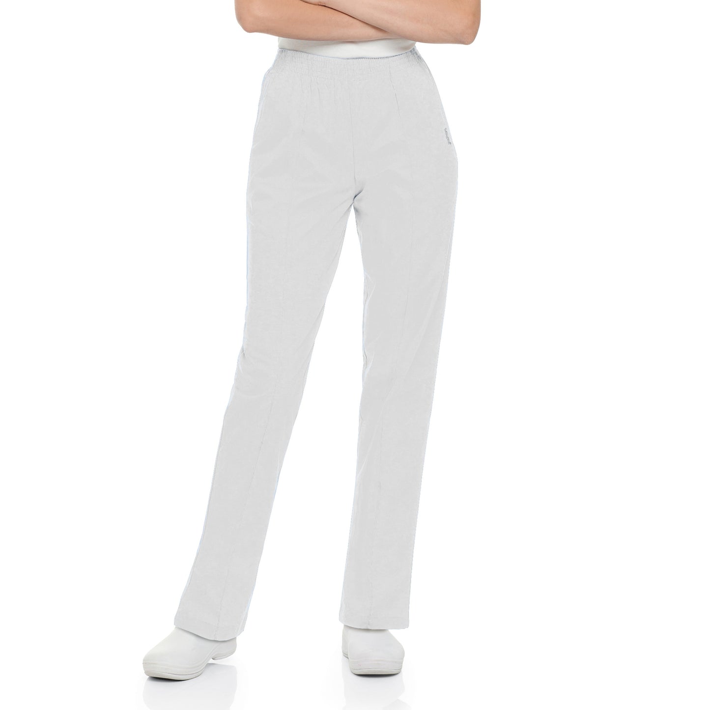 Women's 2-Pocket Tapered-Leg Scrub Pant - 8320 - White