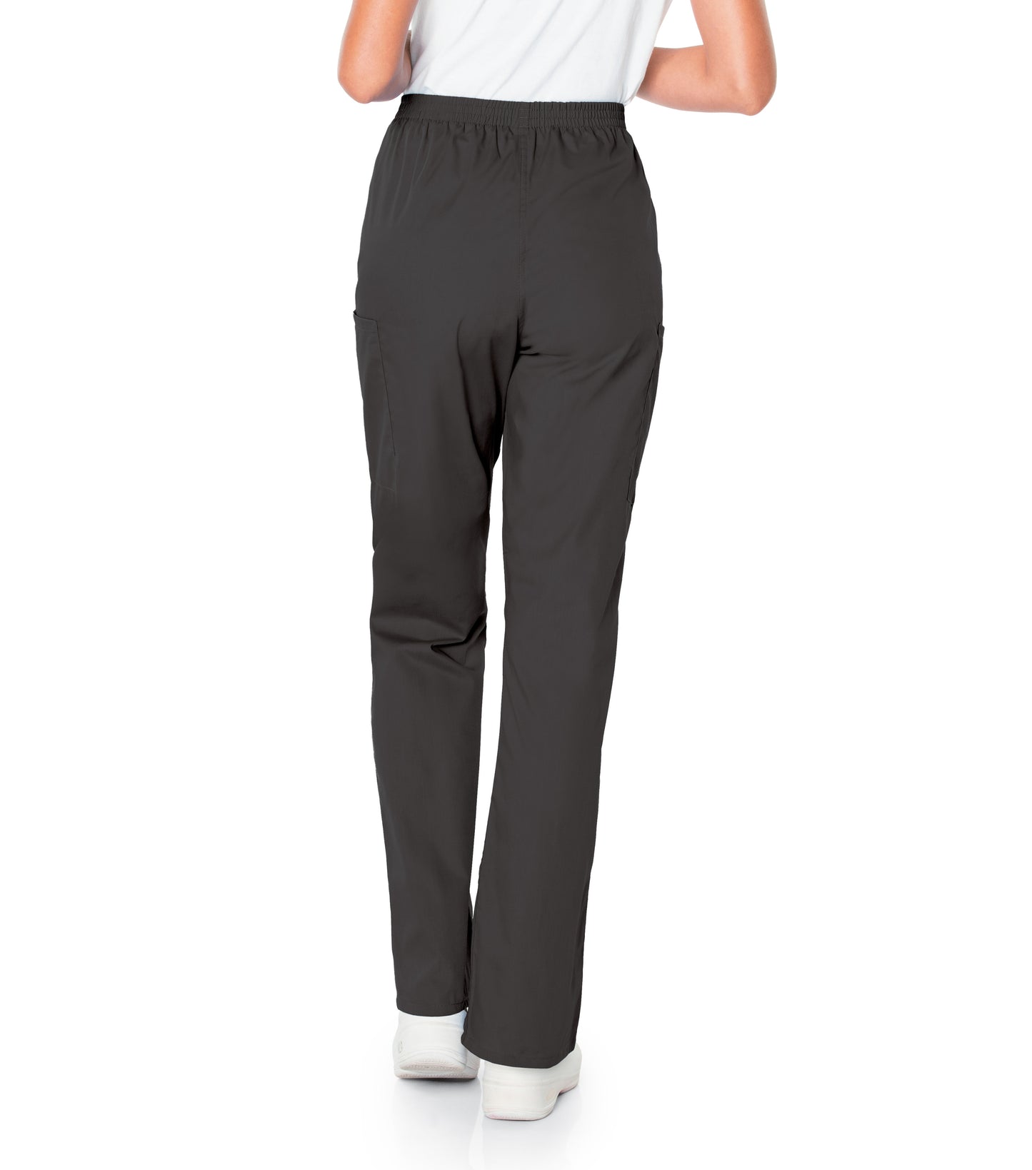 Women's 3-Pocket High-Rise Triple-Elastic Waist Scrub Pant - 83221 - Black