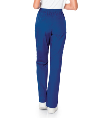 Women's 3-Pocket High-Rise Triple-Elastic Waist Scrub Pant - 83221 - Cobalt