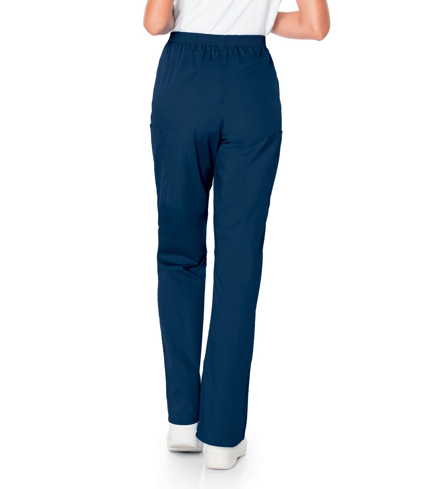 Women's 3-Pocket High-Rise Triple-Elastic Waist Scrub Pant - 83221 - Navy