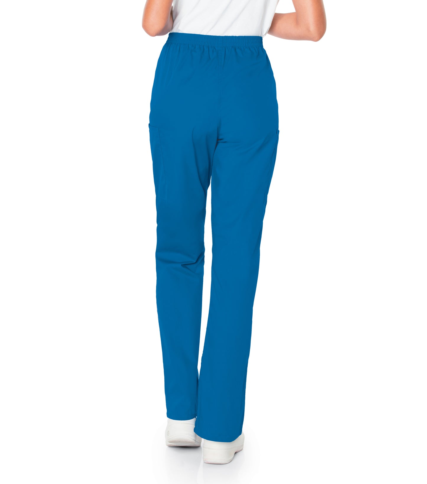 Women's 3-Pocket High-Rise Triple-Elastic Waist Scrub Pant - 83221 - Royal Blue